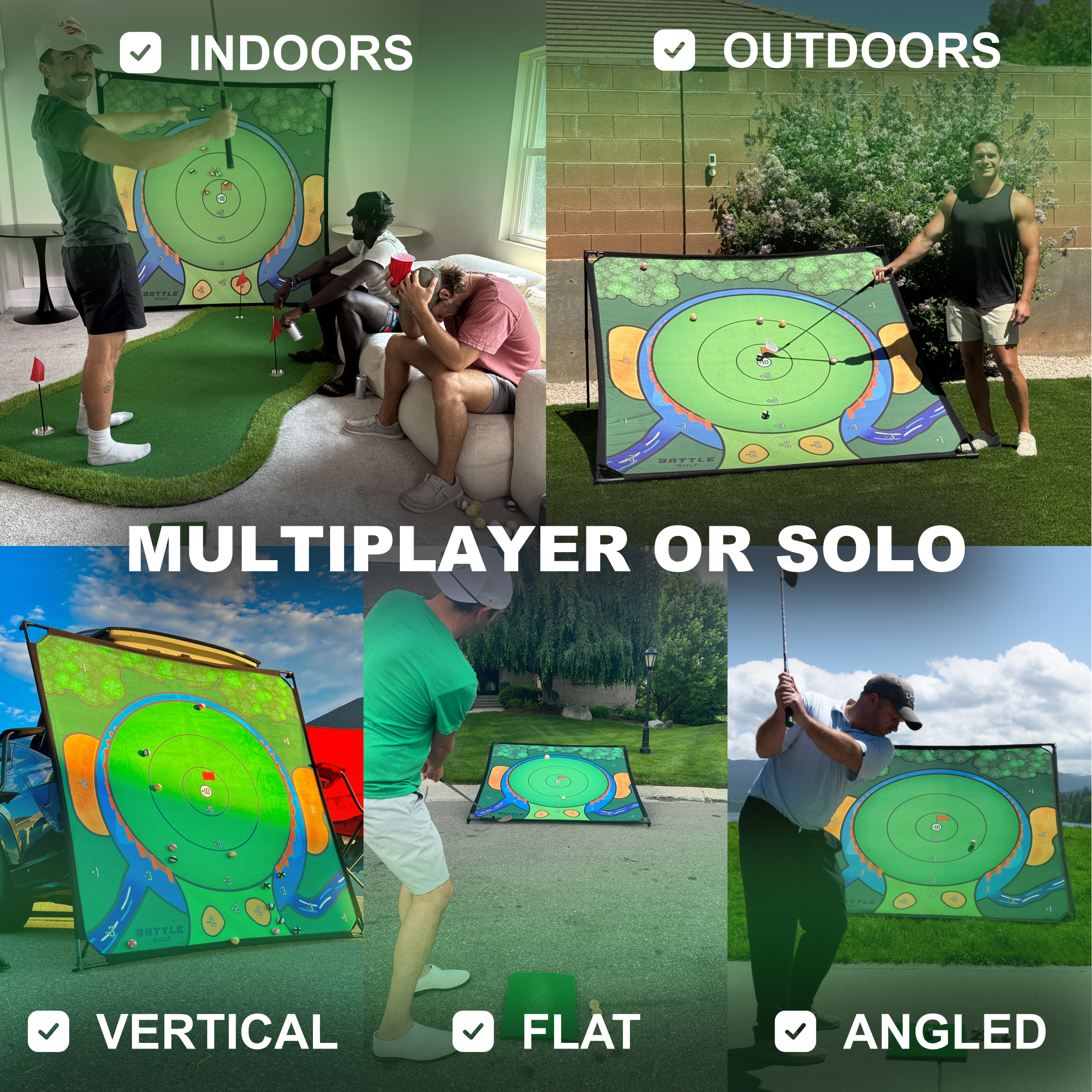 THE ORIGINAL BATTLE GOLF ARENA