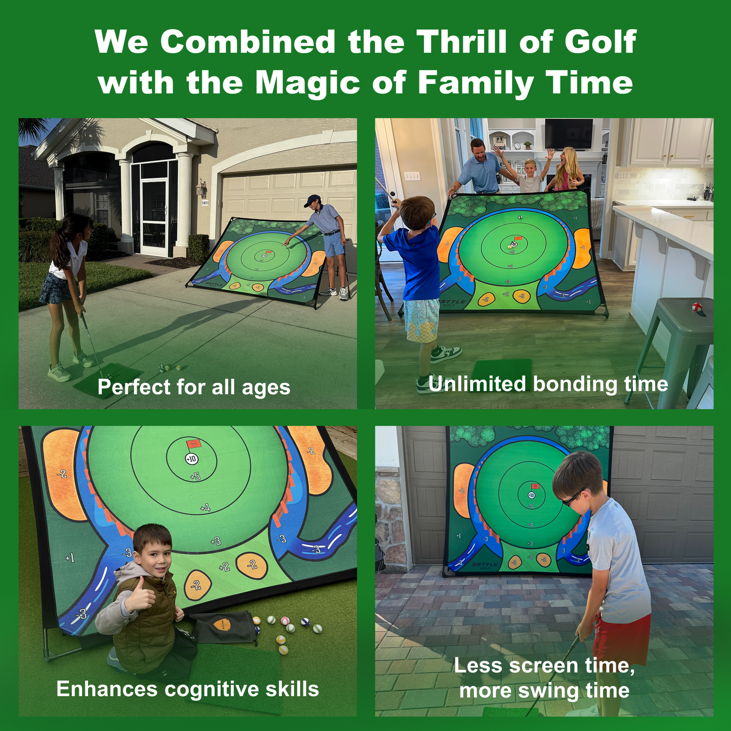 THE ORIGINAL BATTLE GOLF ARENA. Test