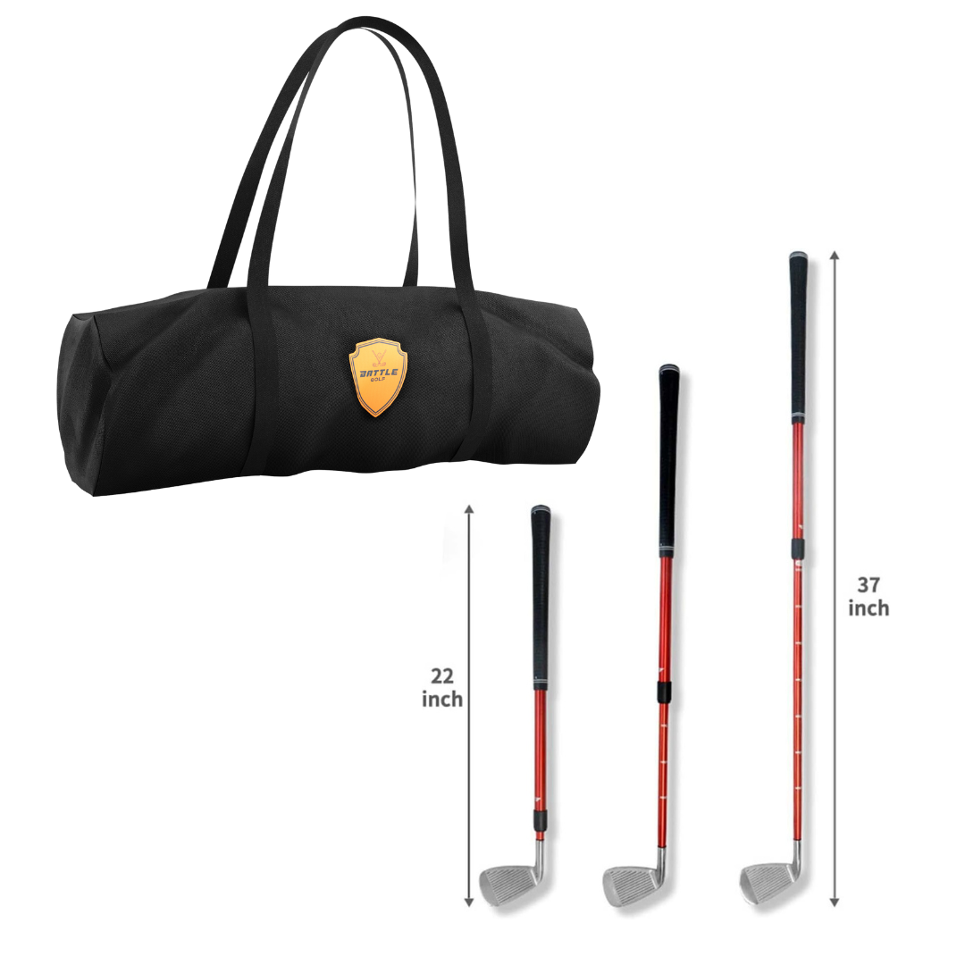 Extendable Golf Club (One size fits all) + Carry Bag