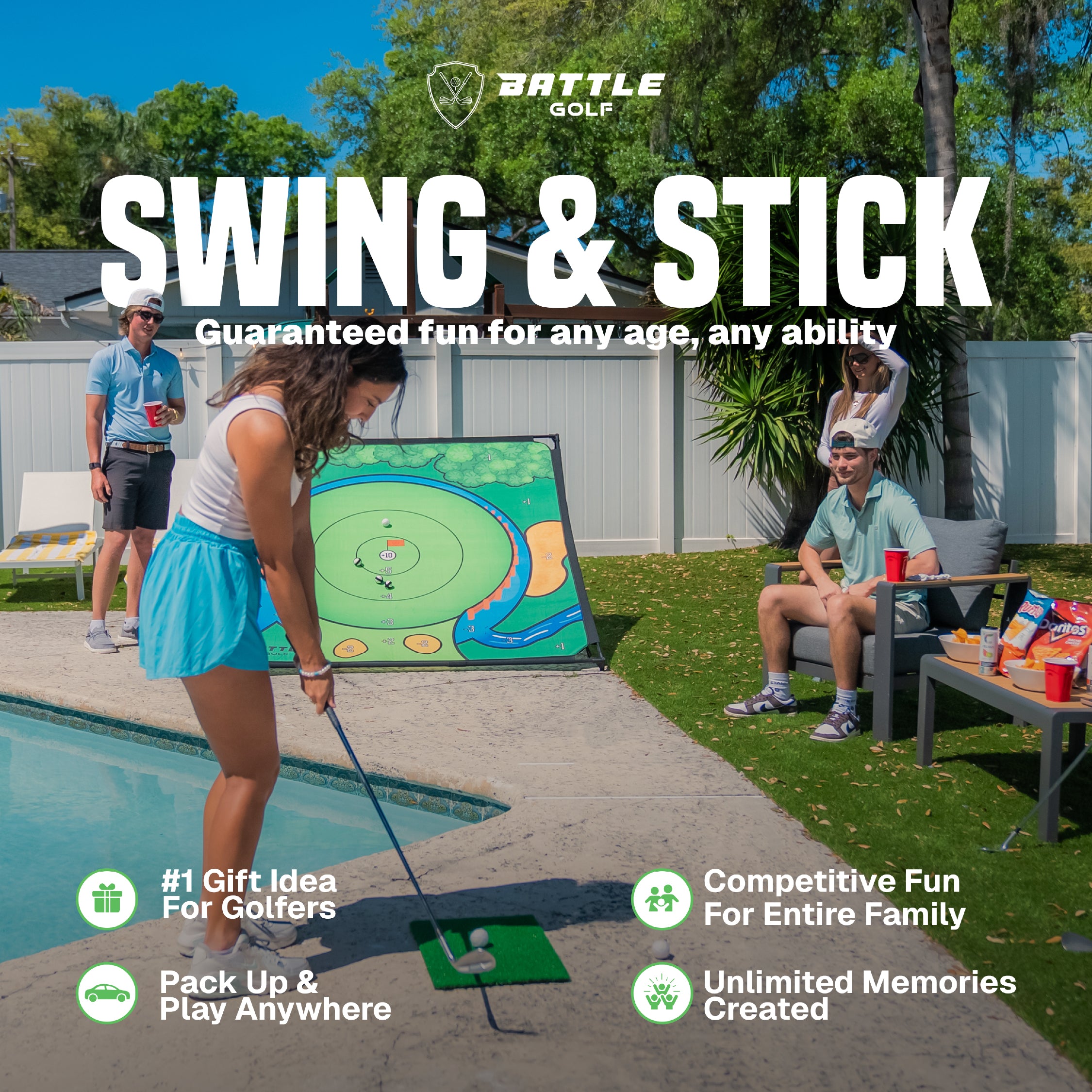 THE ORIGINAL BATTLE GOLF ARENA