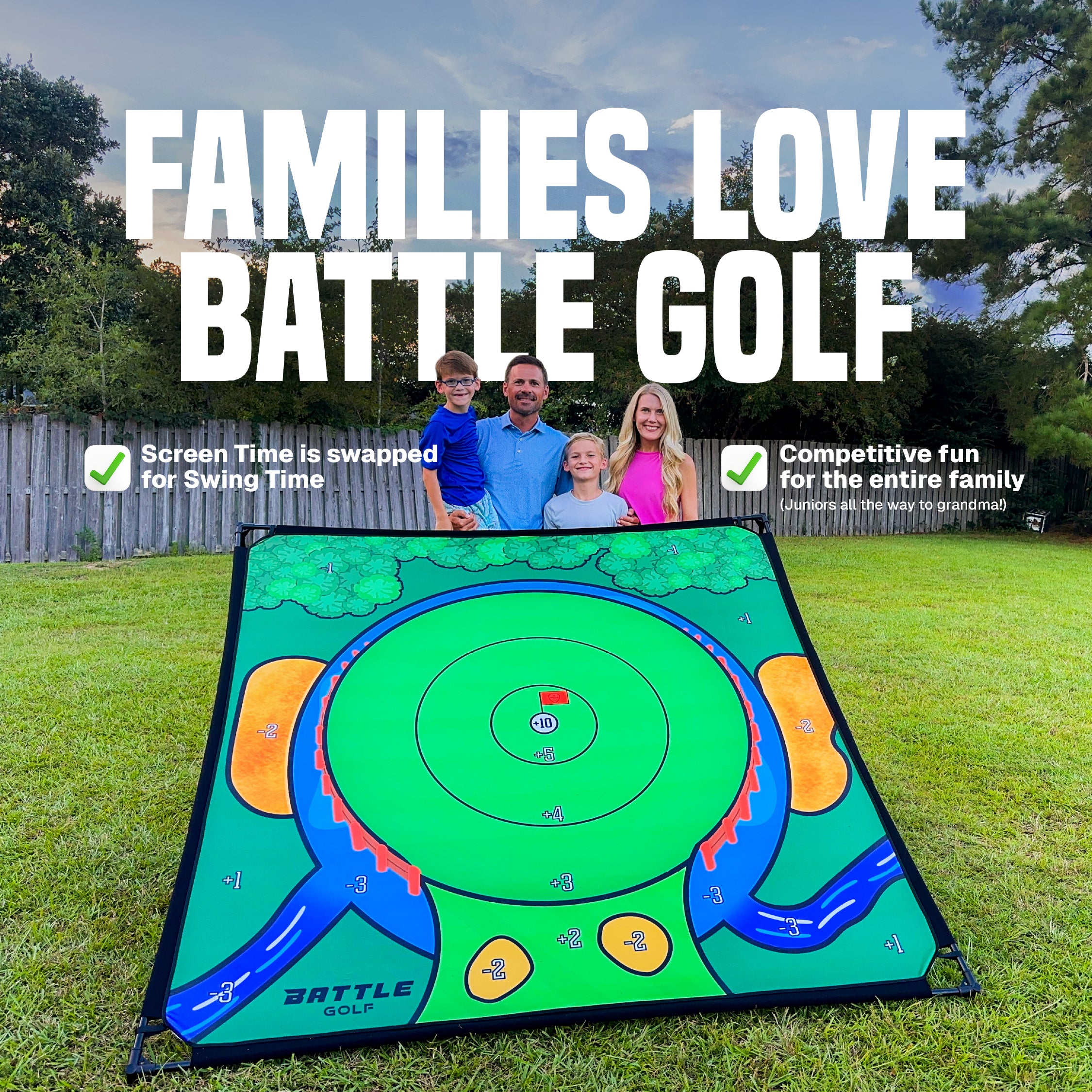 THE ORIGINAL BATTLE GOLF ARENA