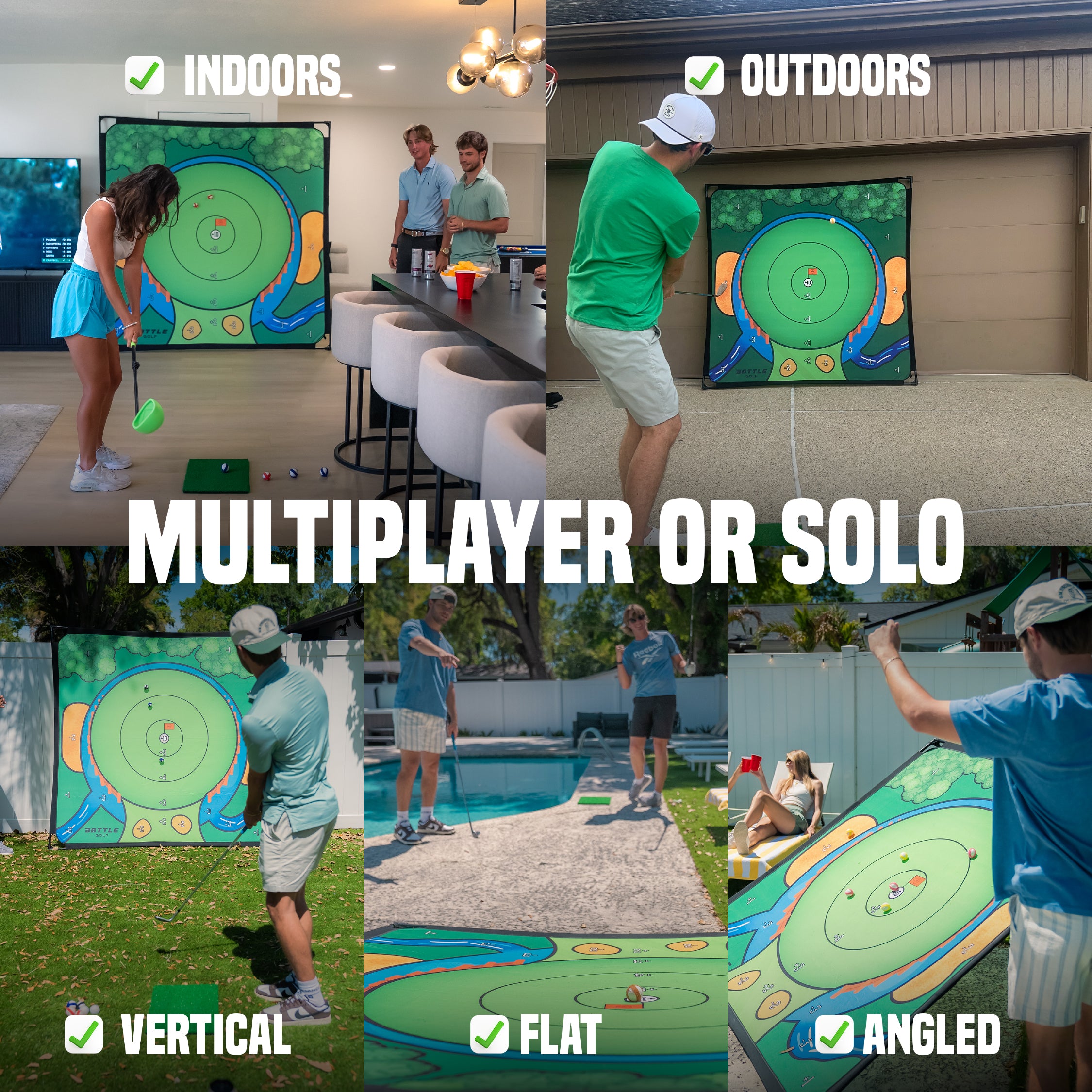 THE ORIGINAL BATTLE GOLF ARENA